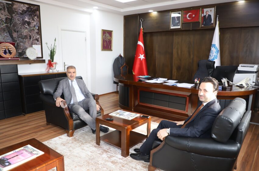 Diyarbakır TRT Müdürü Yaz’dan Tutşi’ye nezaket ziyareti