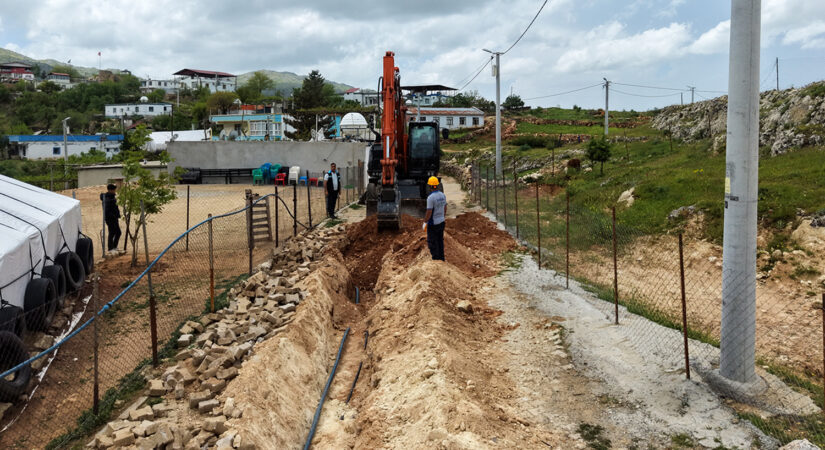 DİSKİ’den Silvan Boyunlu Mahallesi’ne yeni içme suyu hattı çalışması
