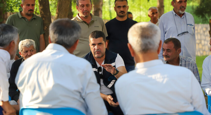 DİSKİ Genel Müdürü Şerifoğlu, Malabadi’de halkla buluştu