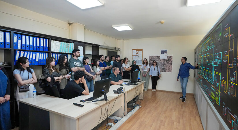 DİSKİ, intörn hekimlere İçmesuyu Arıtma Tesisinde uygulamalı eğitim veriyor