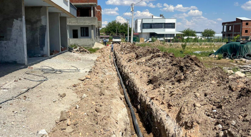 DİSKİ Ergani’de 20 hanenin su sorununu çözdü