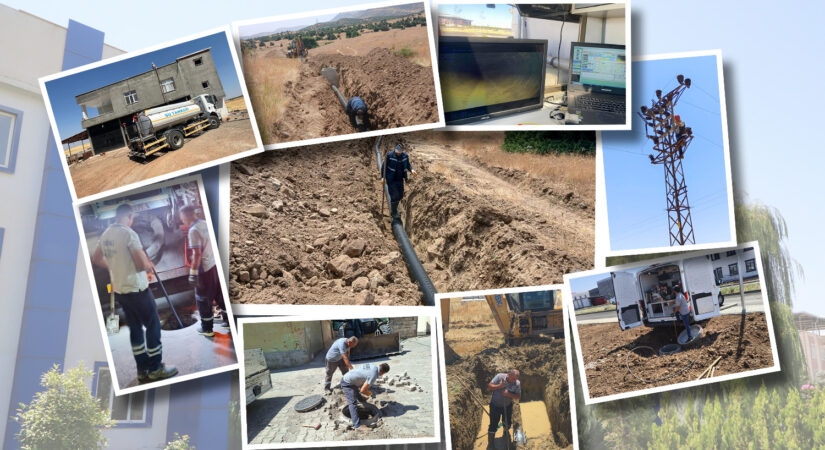 DİSKİ, haftalık su ve kanalizasyon hizmetlerinde binlerce metrelik şebeke müdahalesini tamamladı